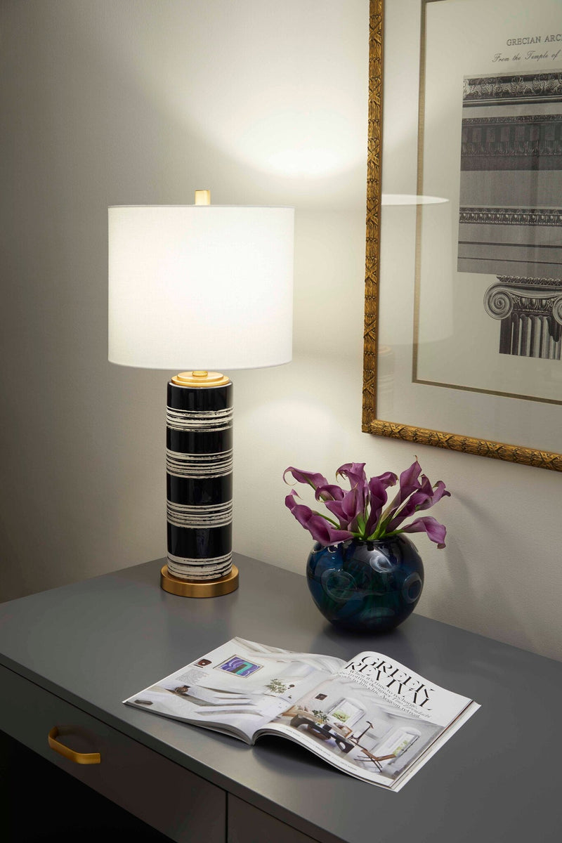 Bristle Brush Table Lamp by Cyan