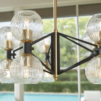 Helios Chandelier-SM by Cyan