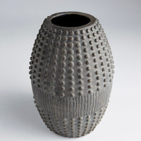 Short Scoria Vase by Cyan