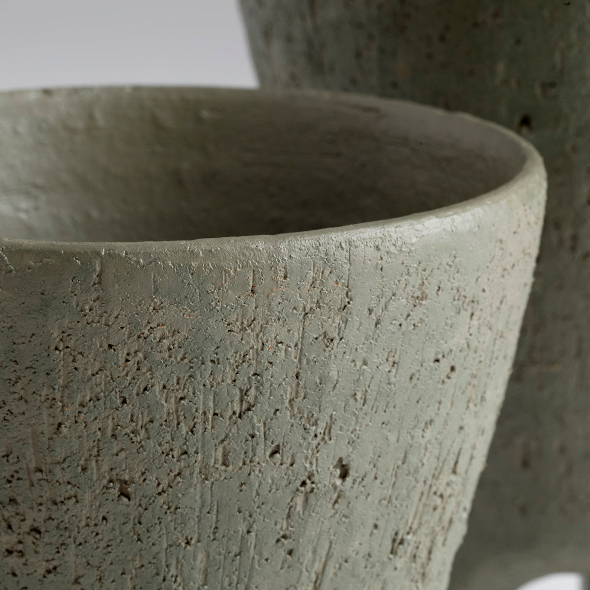 Molca Vase | Gray - Small by Cyan