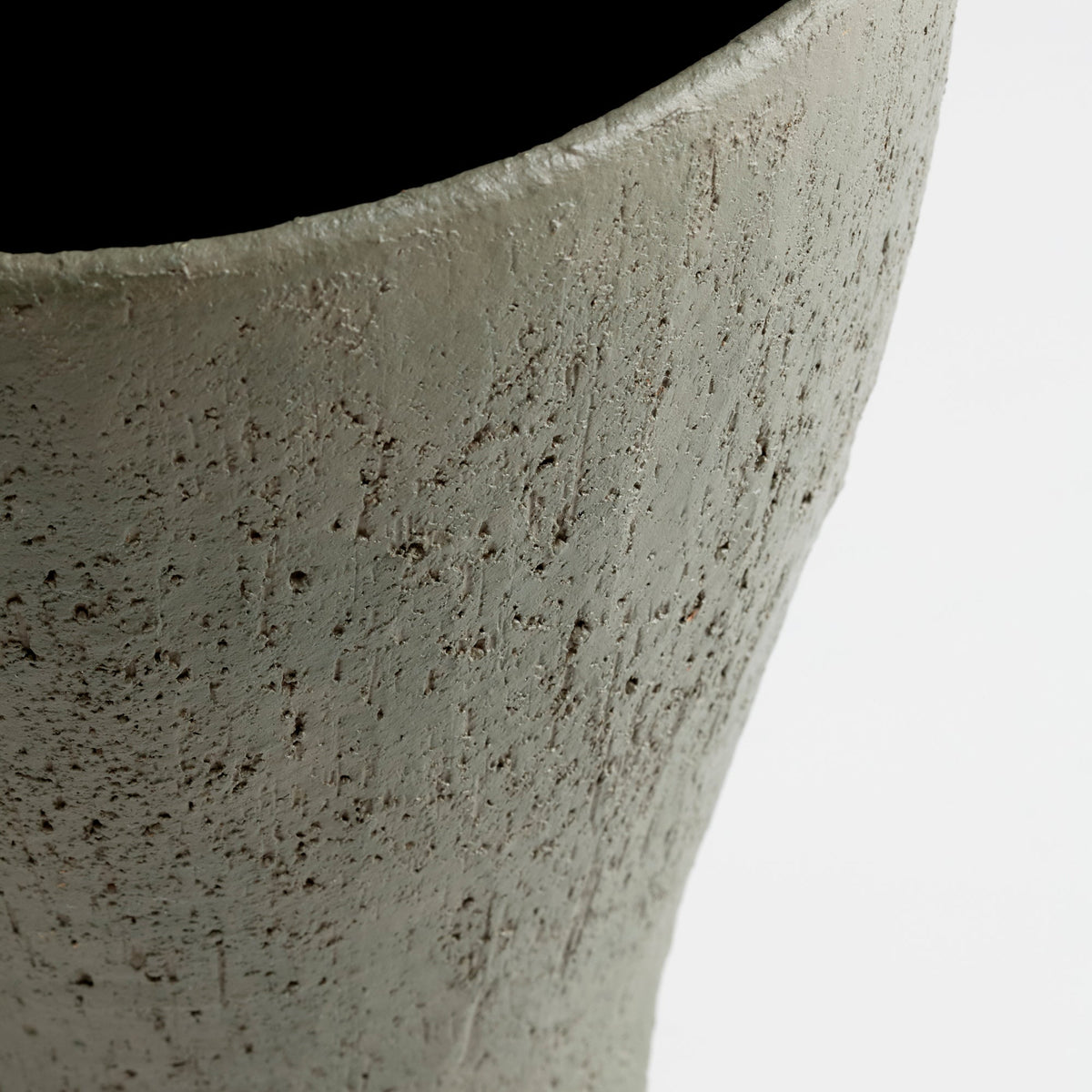 Molca Vase | Gray - Large by Cyan