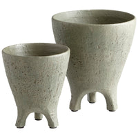 Molca Vase | Gray - Large by Cyan