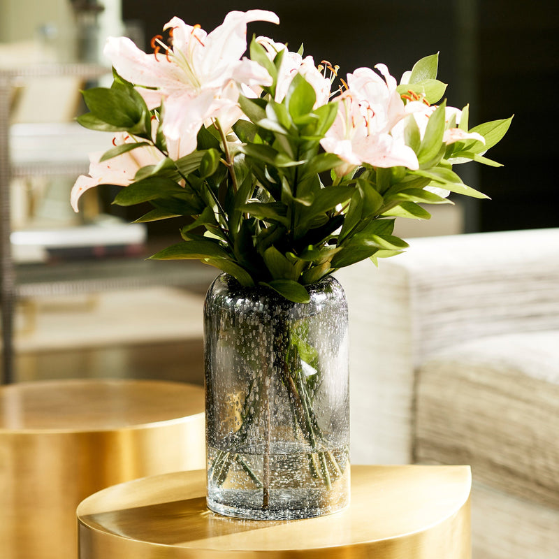 Oxtail Vase|Clear - Small by Cyan