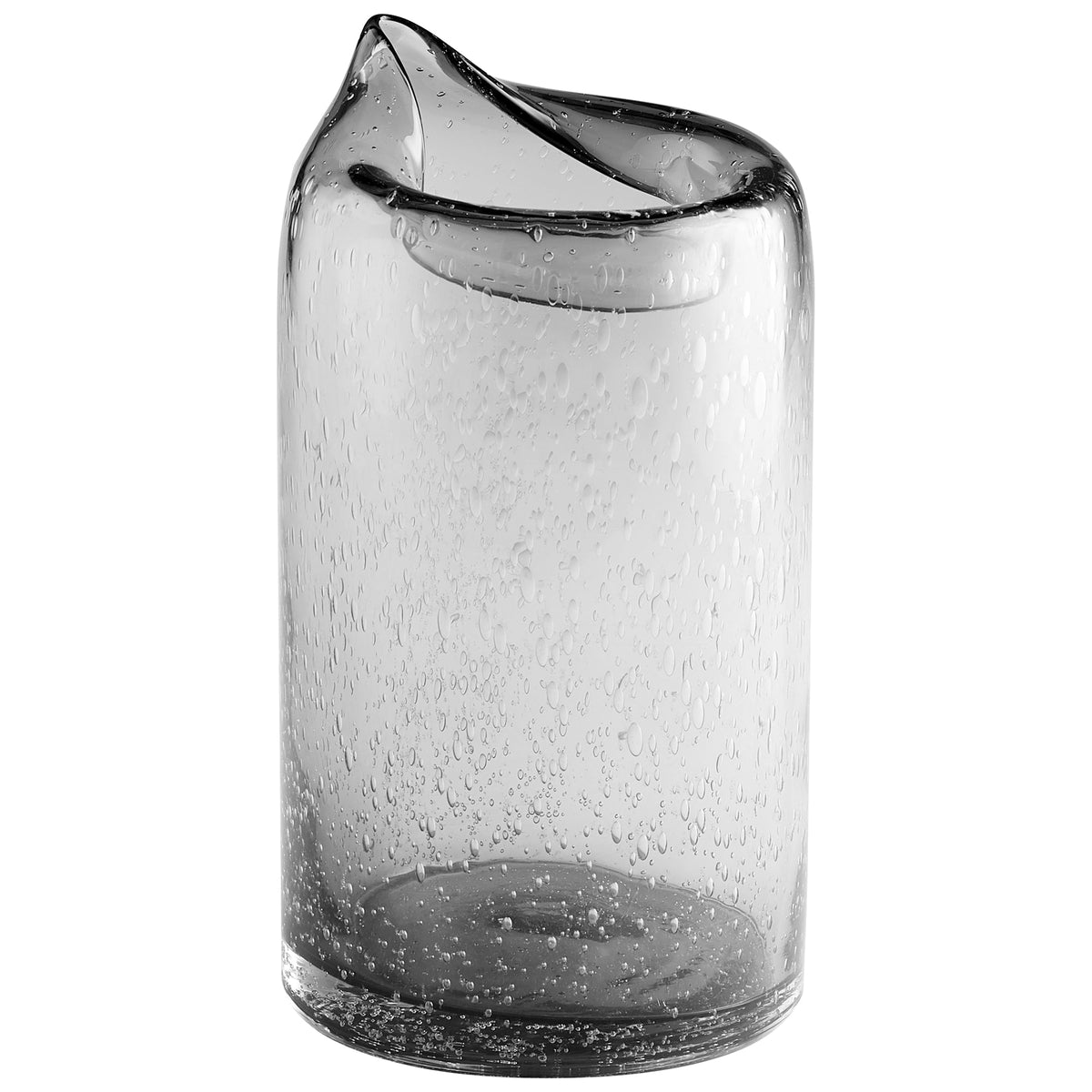 Oxtail Vase|Clear - Large by Cyan