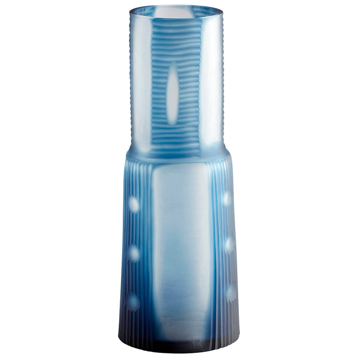 Olmsted Vase|Blue-Medium by Cyan