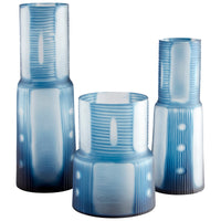 Olmsted Vase|Blue-Medium by Cyan