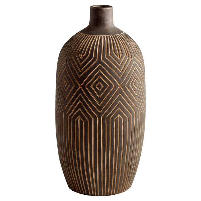 Dark Labyrinth Vase -LG by Cyan