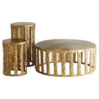 Lucila Table|Gold - Small by Cyan