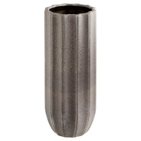 Brutalist Vase|Grey-Large by Cyan