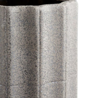 Brutalist Vase|Grey-Large by Cyan