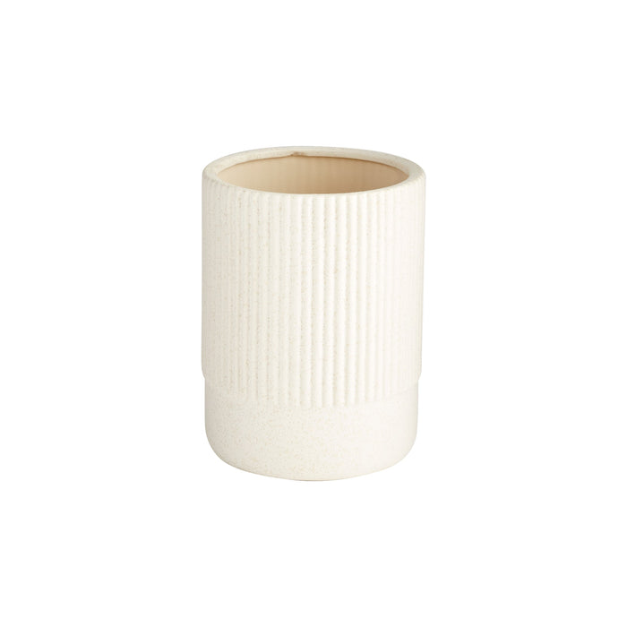 Harmonica Vase|White-SM by Cyan