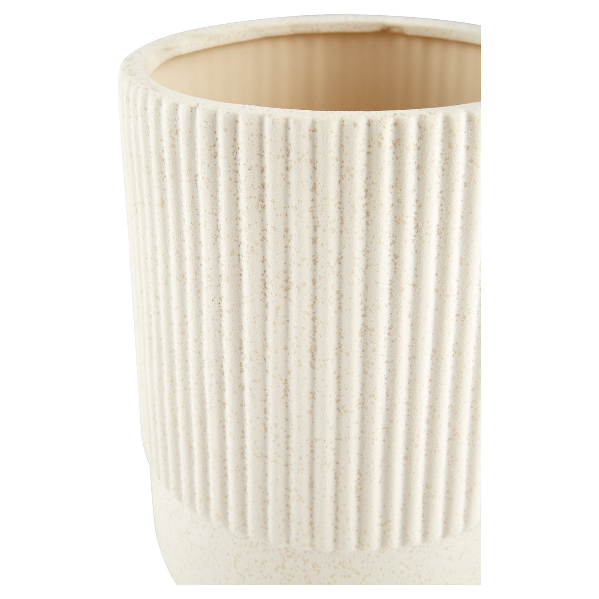 Harmonica Vase|White-SM by Cyan