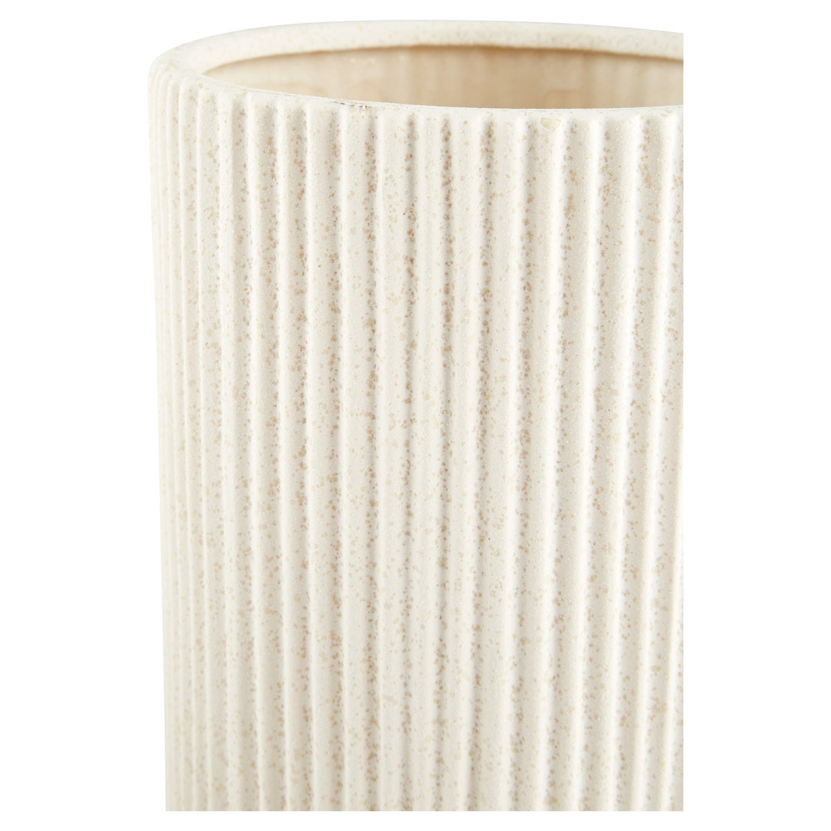 Harmonica Vase|White-MD by Cyan