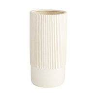 Harmonica Vase|White-LG by Cyan