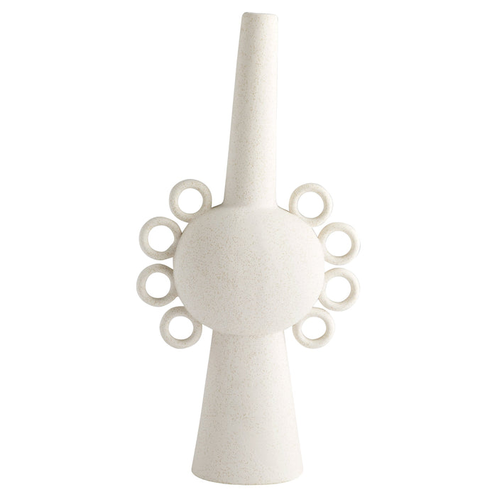 Ringlets Vase|White-Large by Cyan