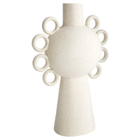 Ringlets Vase|White-Large by Cyan