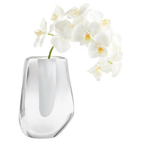 Clear Oppulence Vase by Cyan