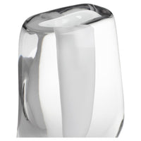 Clear Oppulence Vase by Cyan