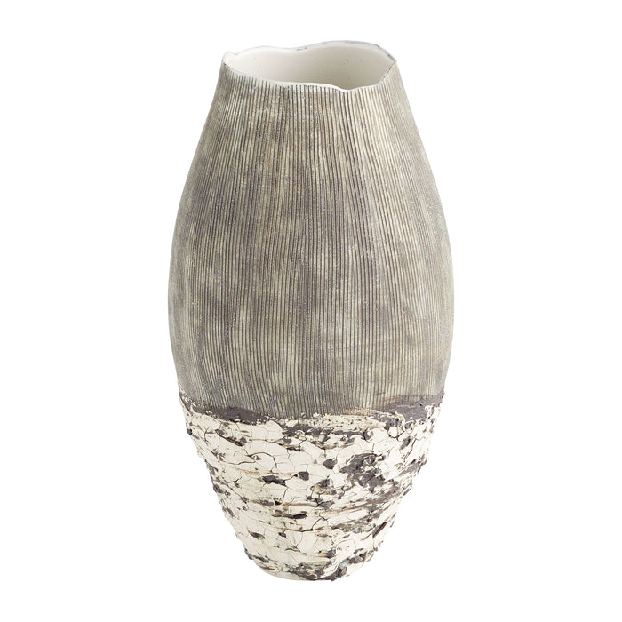 Calypso Vase | White - Md by Cyan