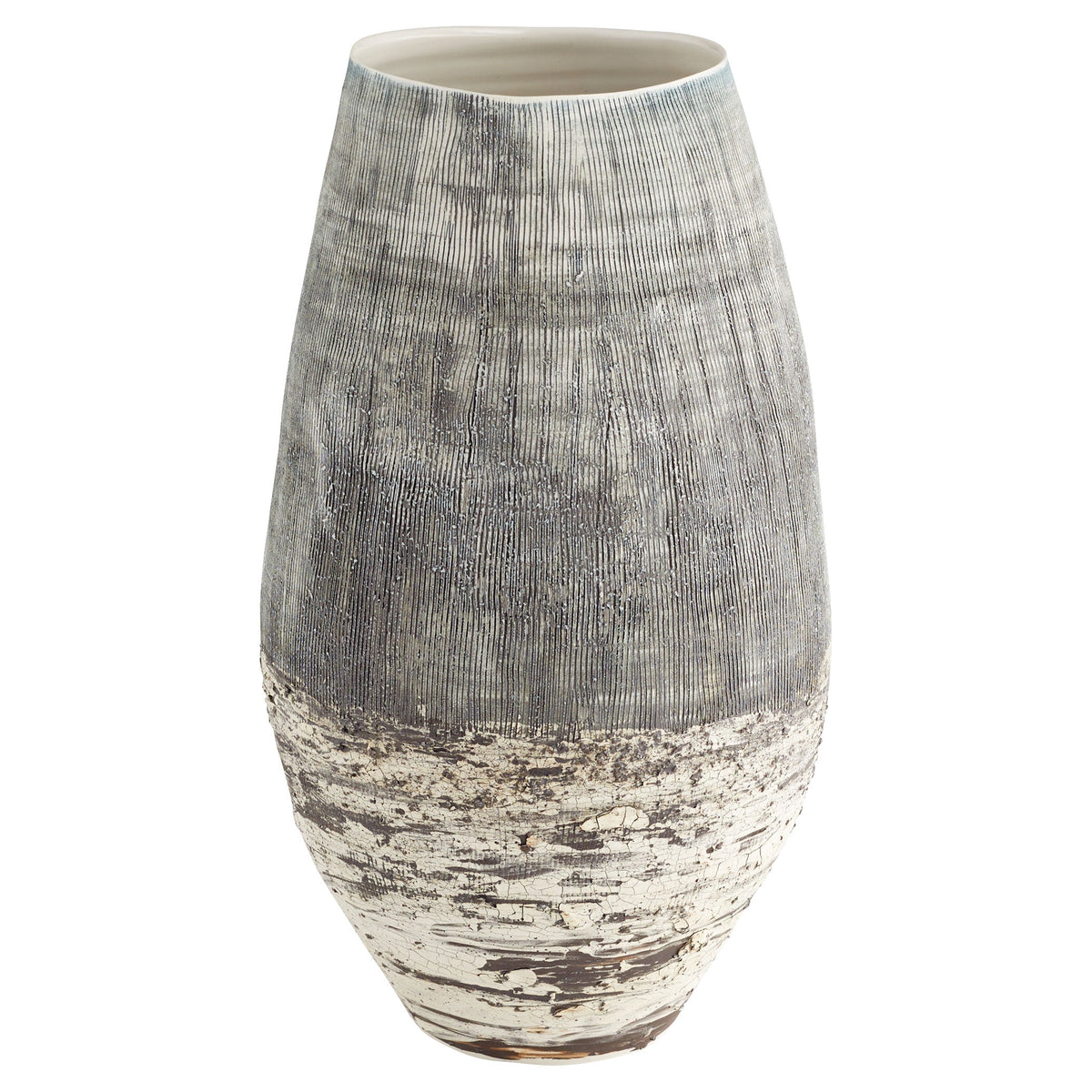 Calypso Vase | White - Lg by Cyan