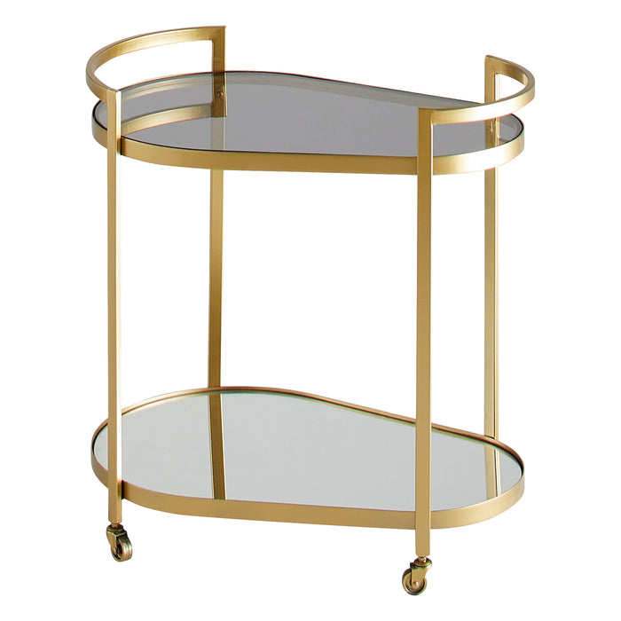 Cosmo Bar Cart | Gold by Cyan