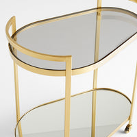 Cosmo Bar Cart | Gold by Cyan