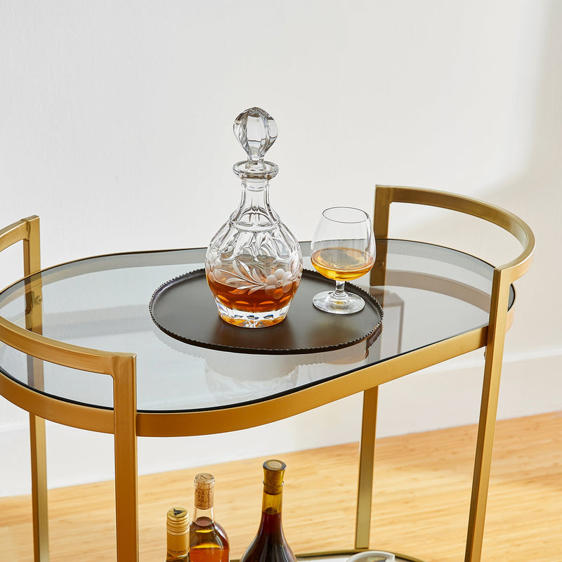 Cosmo Bar Cart | Gold by Cyan