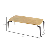 Tarsal CoffeeTable|Bk|Gld by Cyan