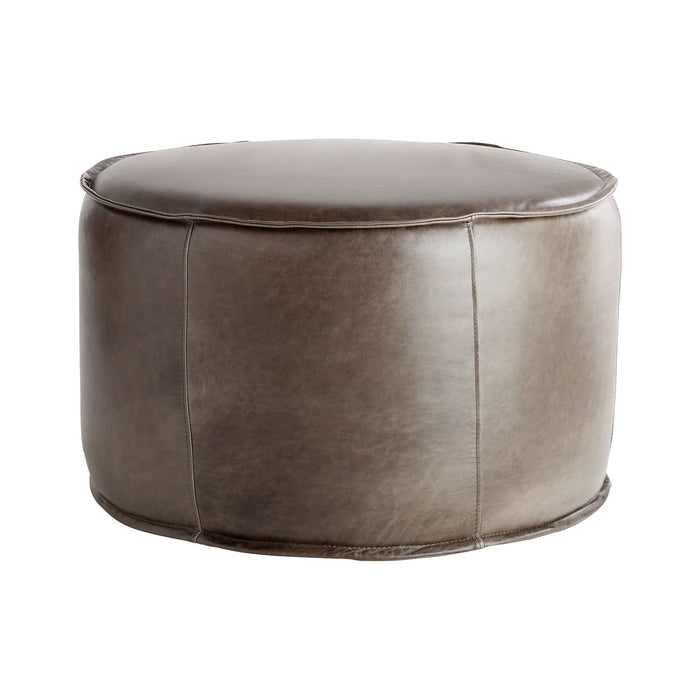 Lusso | Round Pouf - Grey by Cyan