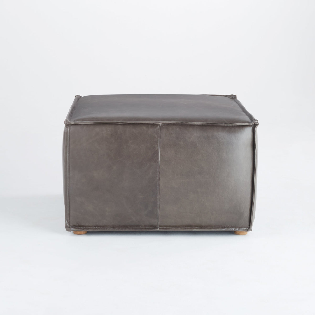 Lusso | Square Pouf- Grey by Cyan