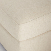 Sovente Ottoman | White by Cyan