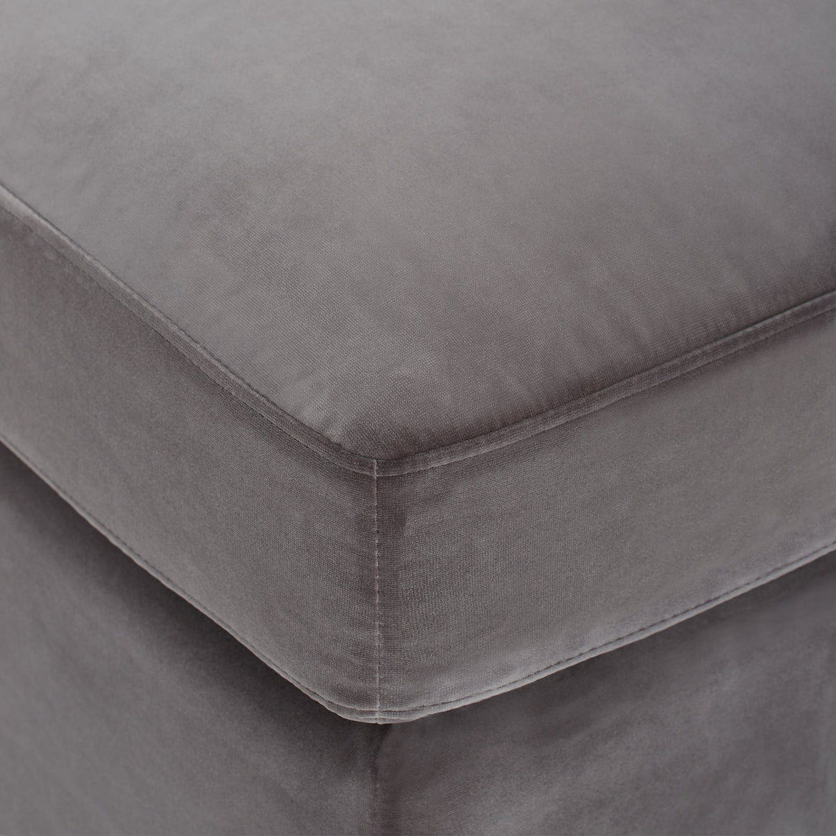 Sovente Ottoman | Grey by Cyan