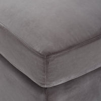 Sovente Ottoman | Grey by Cyan