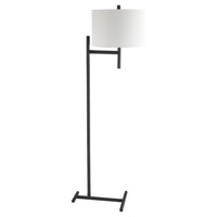 Ladon Floor Lamp | Black by Cyan