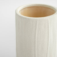 Astreae Cyl Vase | White by Cyan