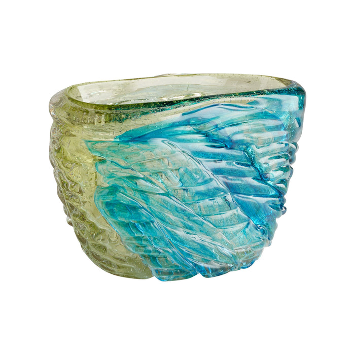 Oceanus Oval Bowl|Blue Gn by Cyan