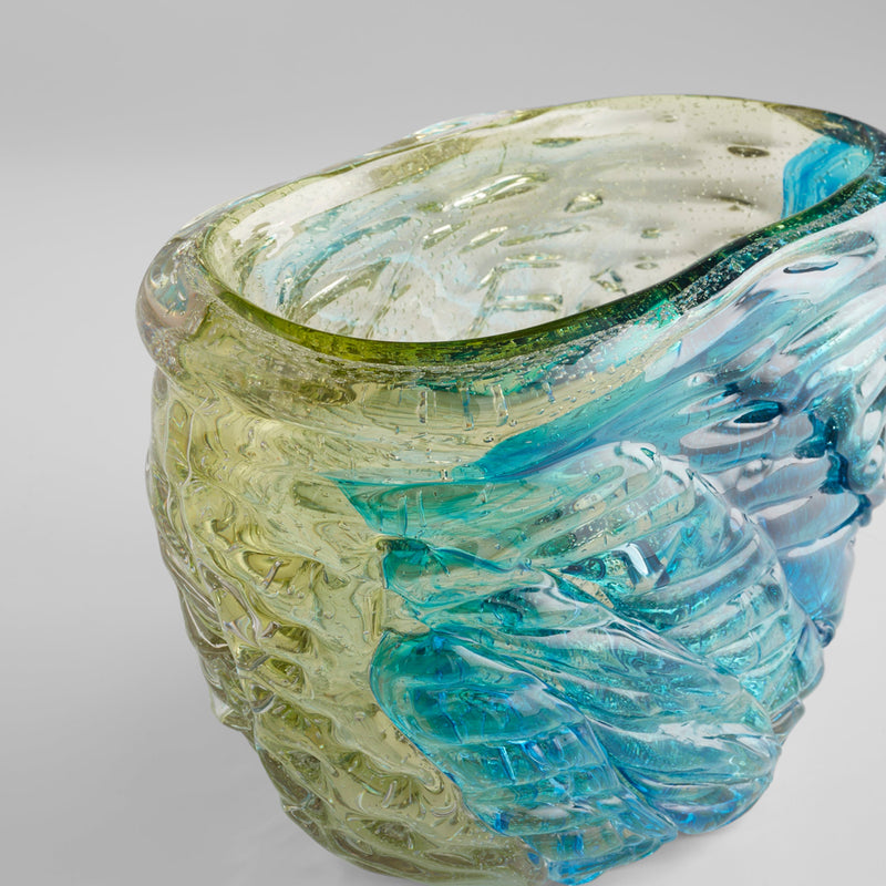 Oceanus Oval Bowl|Blue Gn by Cyan