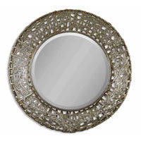 Uttermost Alita Champagne Woven Metal Mirror