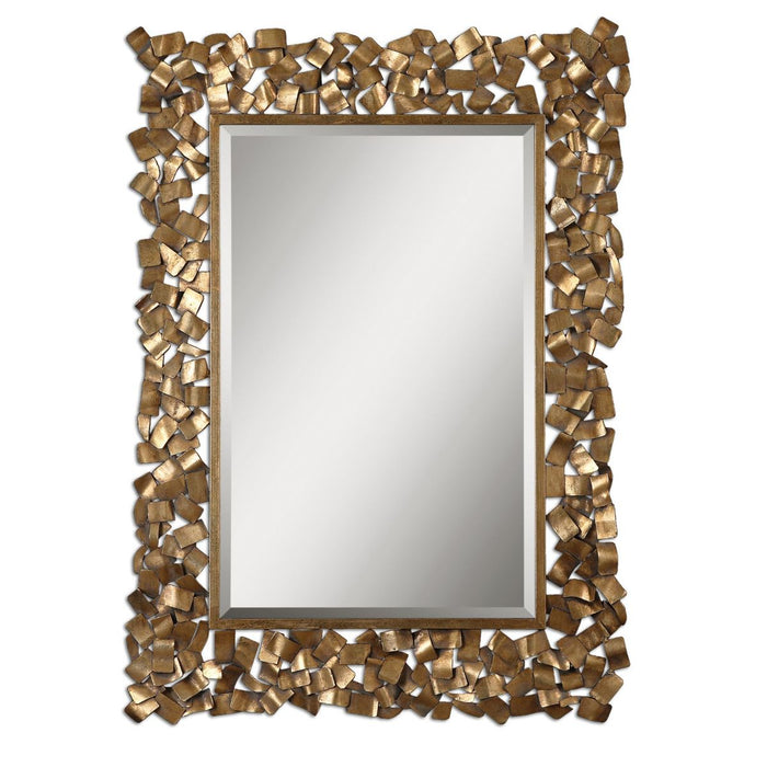 Uttermost Capulin Antique Gold Mirror