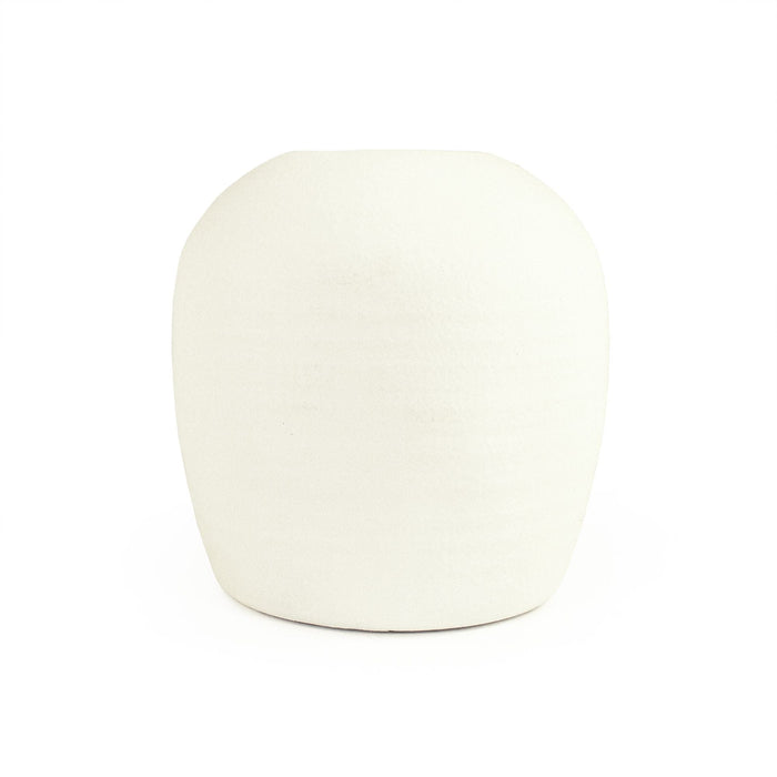 Matte White Vase (14665S A584A) by Zentique