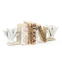 White Coral Bookends by Zentique