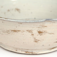 Distressed Off-White Flare Bowl by Zentique