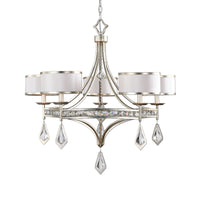 Uttermost Tamworth 5 Light Silver Champagne Chandelier