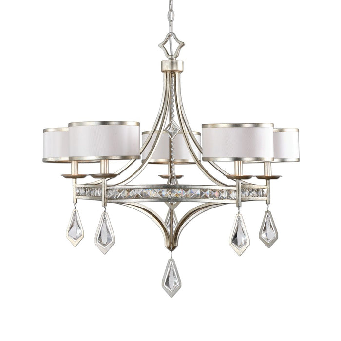 Uttermost Tamworth 5 Light Silver Champagne Chandelier