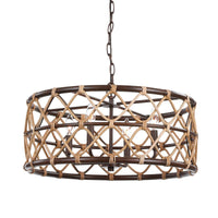 Uttermost Hilo 4 Light Drum Pendant