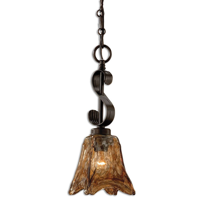 Uttermost Vetraio Mini Oil Rubbed Bronze Pendant