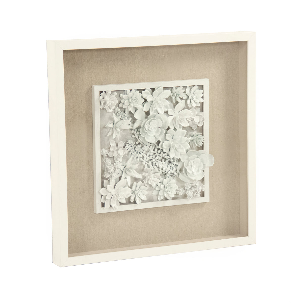 Abstract Ceramic Botanical Wall Art by Zentique