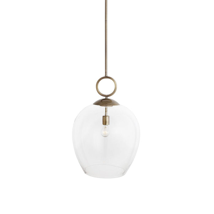 Uttermost Calix Large Blown Glass 1 Light Pendant