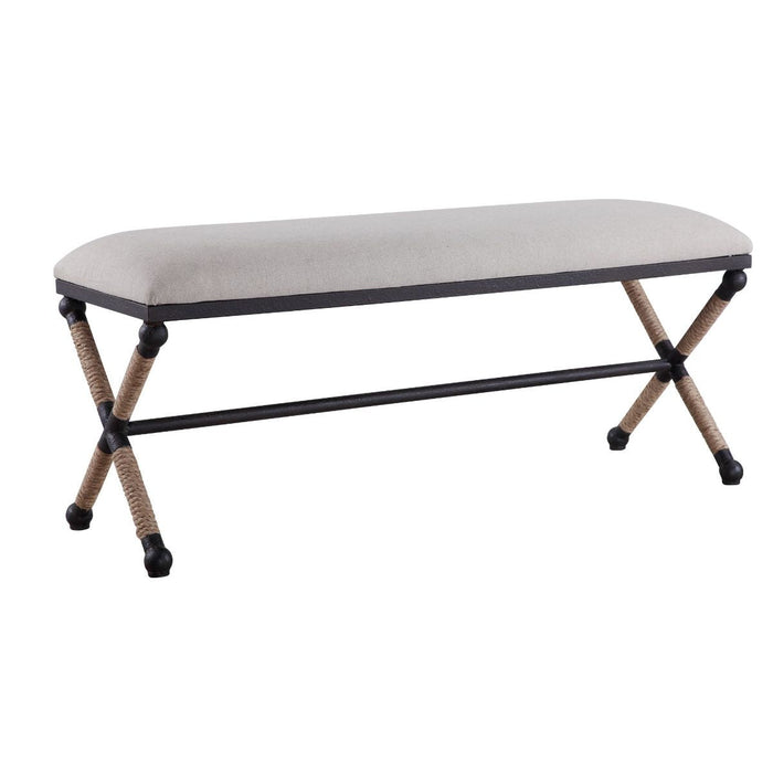 Uttermost Firth Oatmeal Bench