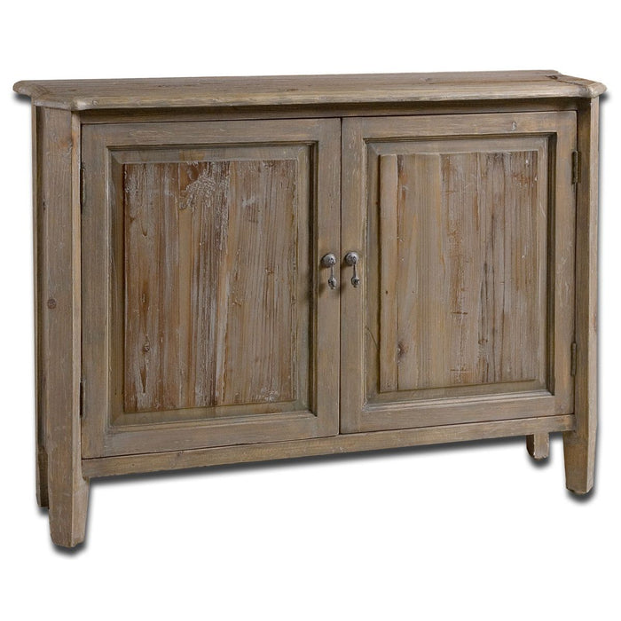 Uttermost Altair Reclaimed Wood Console Cabinet